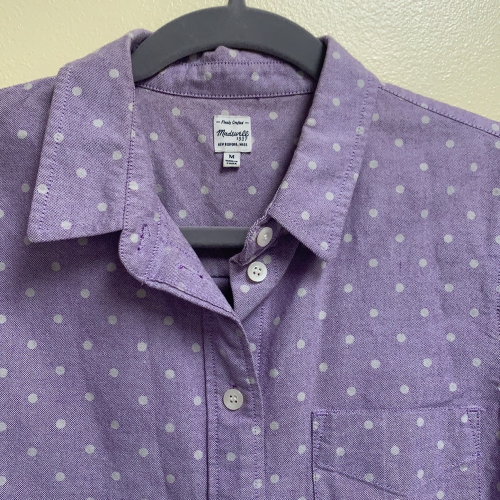 Madewell Polka Dot Button Down - image 3